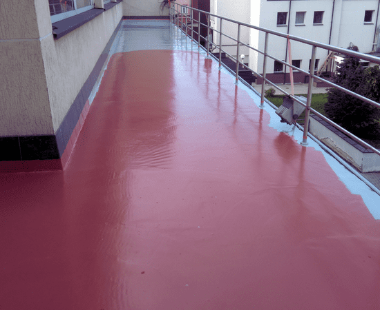 Hidroizoliacija terasoms ir balkonams